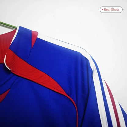 Camiseta de fútbol retro local de HENRY #12 Francia 2006