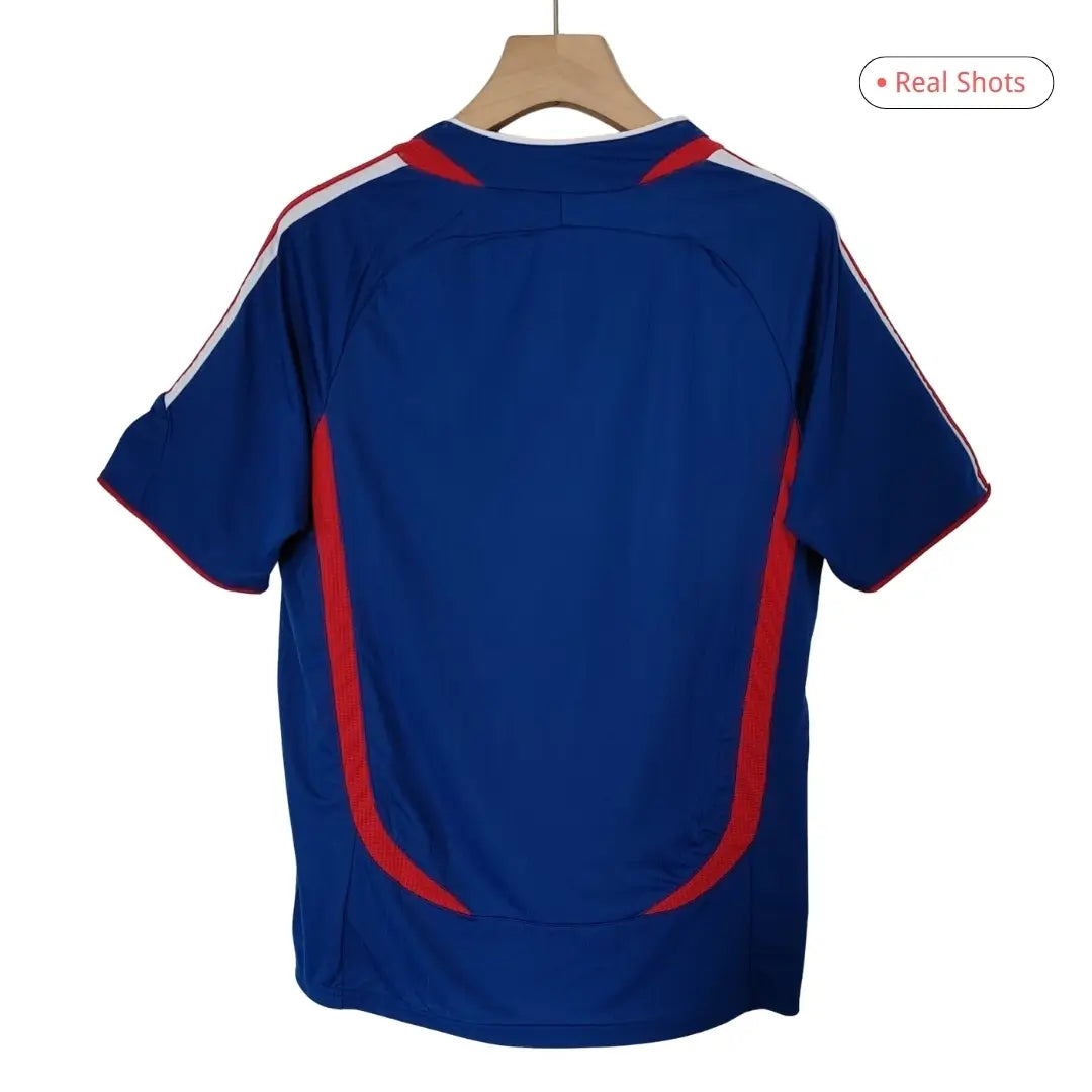 Frankrijk 2006 Retro Voetbalshirt (Thuis)