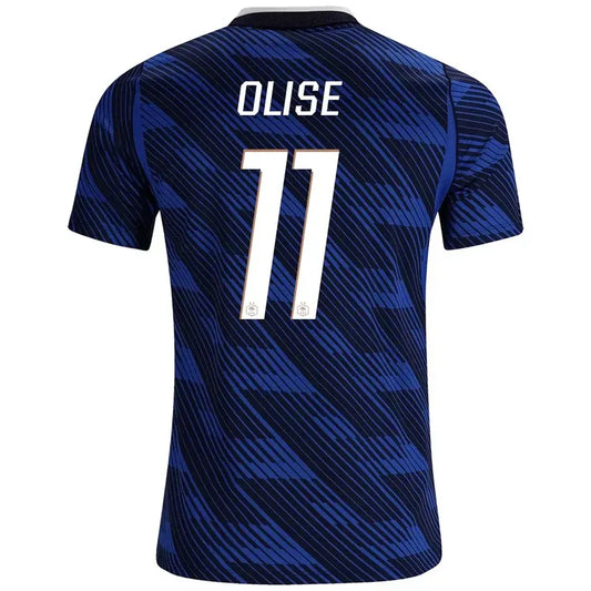 Maillot de foot extérieur version joueur Coupe du Monde 2026 Mbappe #10 France