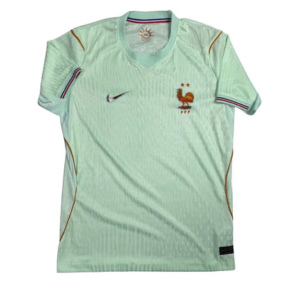 Camiseta de fútbol de la selección francesa OLISE #11 versión jugador visitante Copa del Mundo 2026