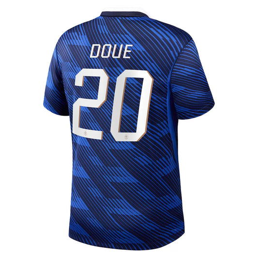 Maillot de football domicile DEMBELE #7 France Coupe du Monde 2026