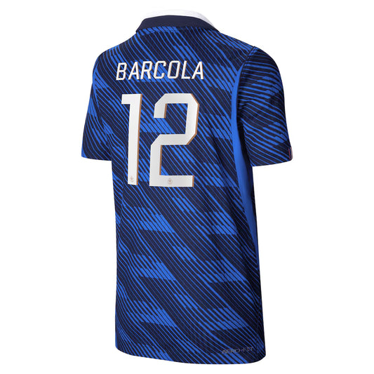 Maillot de foot extérieur version joueur Coupe du Monde 2026 Mbappe #10 France