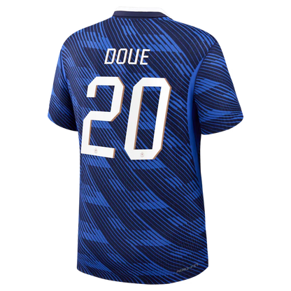 Doue #20 Frankreich Spielerversion Heimtrikot Fußball WM 2026