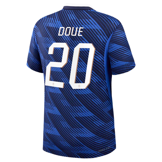 Maillot de foot extérieur version joueur Coupe du Monde 2026 Mbappe #10 France