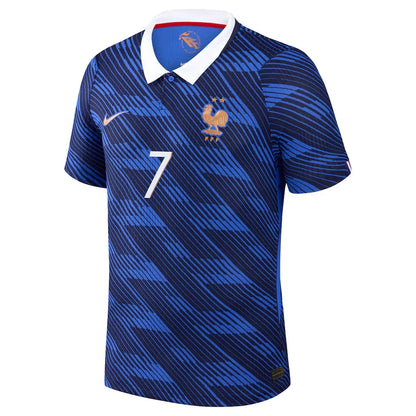 Επίσημη φανέλα ποδοσφαίρου Γαλλίας 2026 World Cup, Player Version, Dembele #7, εντός έδρας