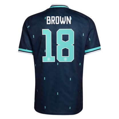 BROWN #18 Germany Away Soccer Jersey 2026