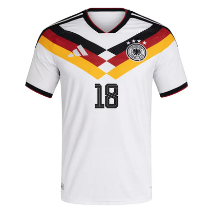 BROWN #18 Germany Player Version Home Soccer Jersey 2026 World Cup