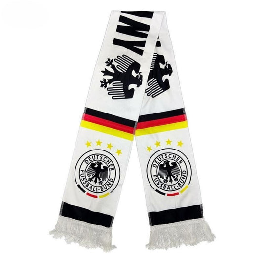 Deutschland-Schal weiß