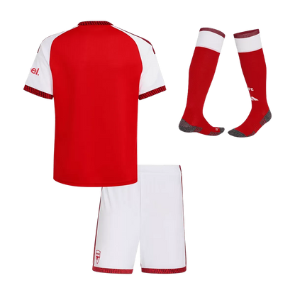 Gunners Kinder-Heimtrikot-Set (Trikot + Shorts) 2026/27 Rot