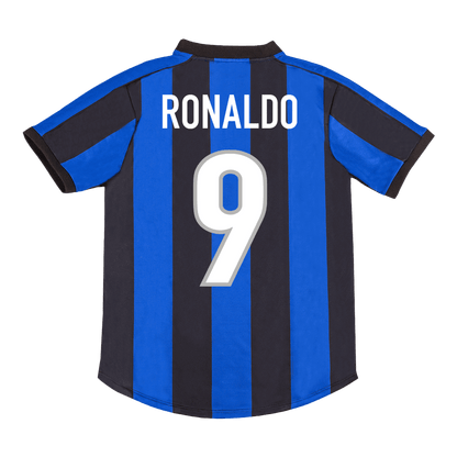RONALDO #9 Inter Mailand 2009/10 Heim Retro Fußballtrikot