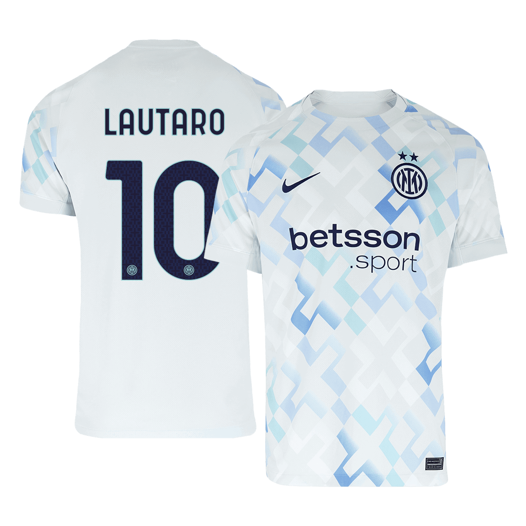 Εκτός έδρας ποδοσφαιρική φανέλα Inter Milan 2025/26 LAUTARO #10