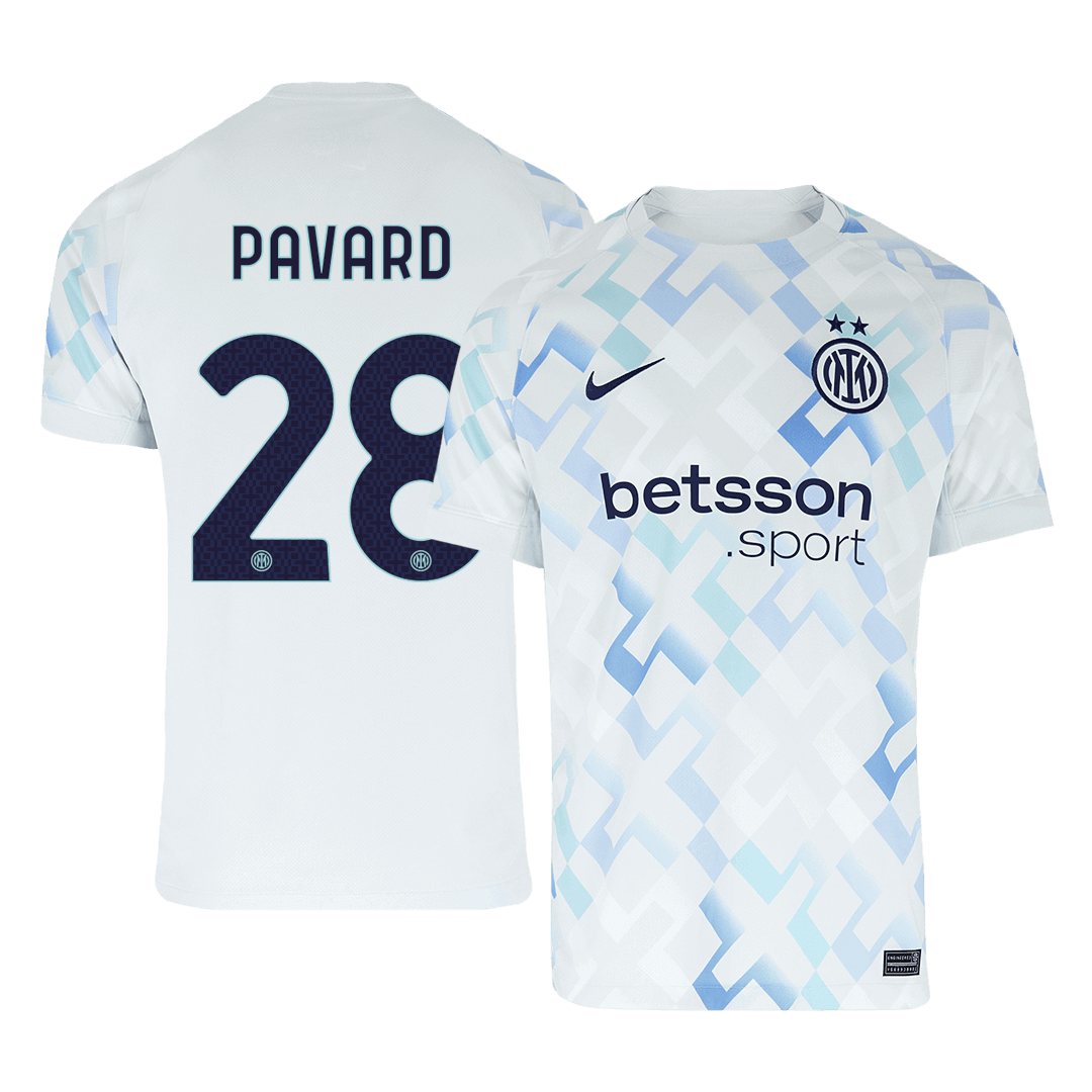 Φανέλα ποδοσφαίρου Inter Milan εκτός έδρας 2025/26, PAVARD #28
