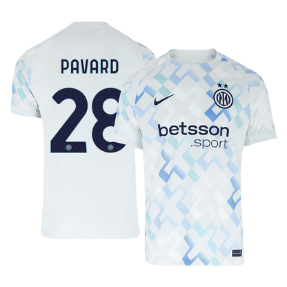 Φανέλα ποδοσφαίρου Inter Milan εκτός έδρας 2025/26, PAVARD #28