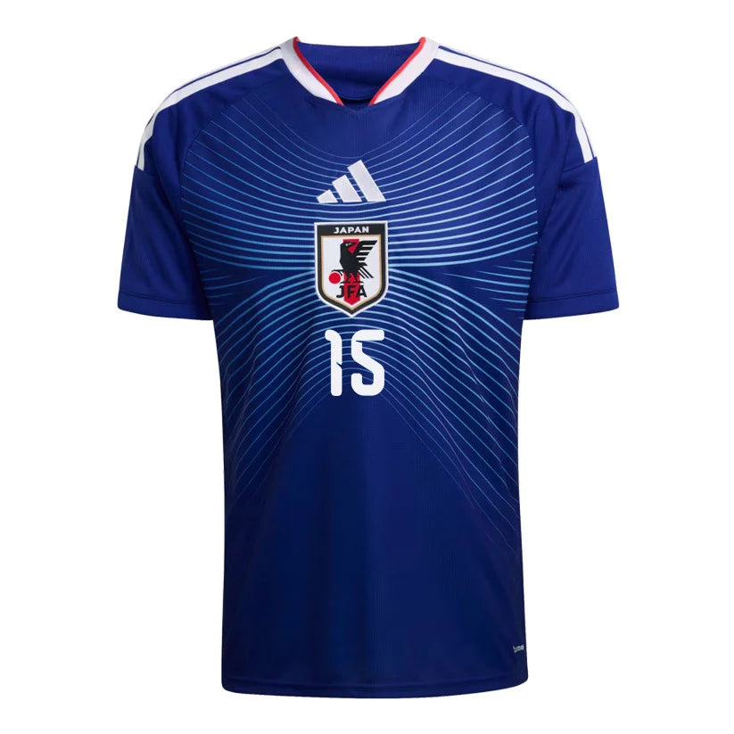 鎌田 #15 2026年ワールドカップ 日本代表 ホーム サッカーユニフォーム