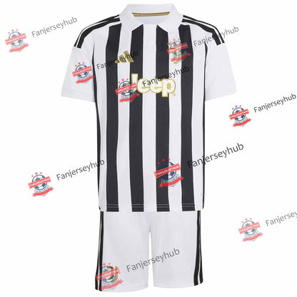 Tenue domicile enfant AC Milan - Maillot + Short 2025/26