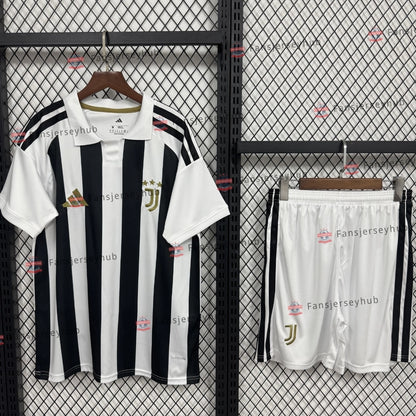 Εντός έδρας εμφάνιση Turin Black & White - Φανέλα+Σορτς 2026/27