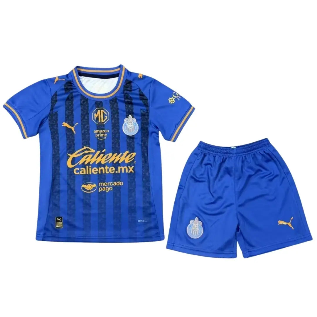 Kit de foot enfant Chivas extérieur troisième maillot+short 2025/26