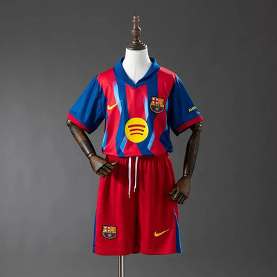 Blaugrana Kid's Fourth Away Soccer Kit - Jersey+Shorts 2025/26