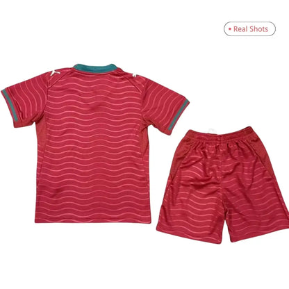 Camiseta local de RONALDO #7 de Portugal para niños (camiseta y pantalón corto) Copa Mundial 2026