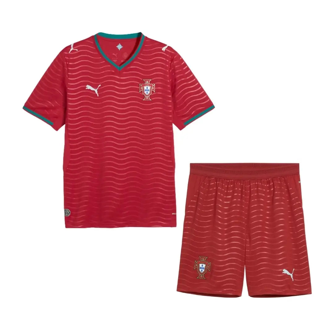 Portugal Thuistenue voor kinderen - Shirt + Broekje WK 2026