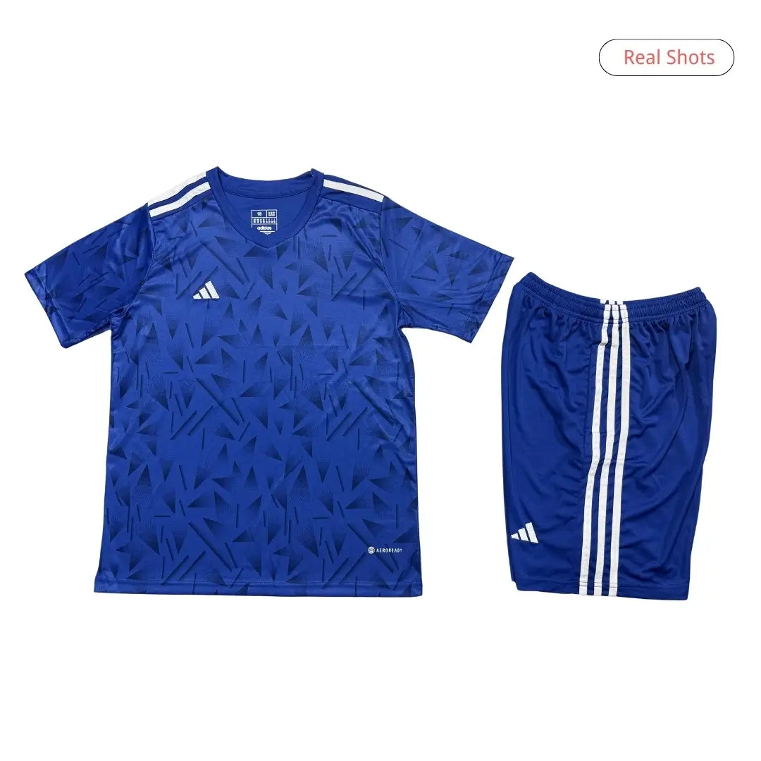 Kid's Blank Custom Soccer Kit - Jersey + Shorts R025