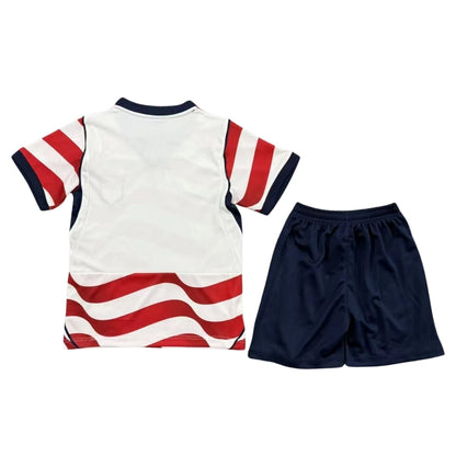 USMNT Heim-Trikotset für Kinder (Trikot+Shorts) 2026