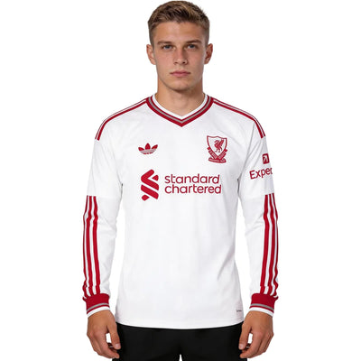 Camiseta de manga larga del Liverpool para la temporada 2025/26