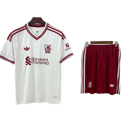 Tenue extérieure de Liverpool - Maillot + Short 2025/26