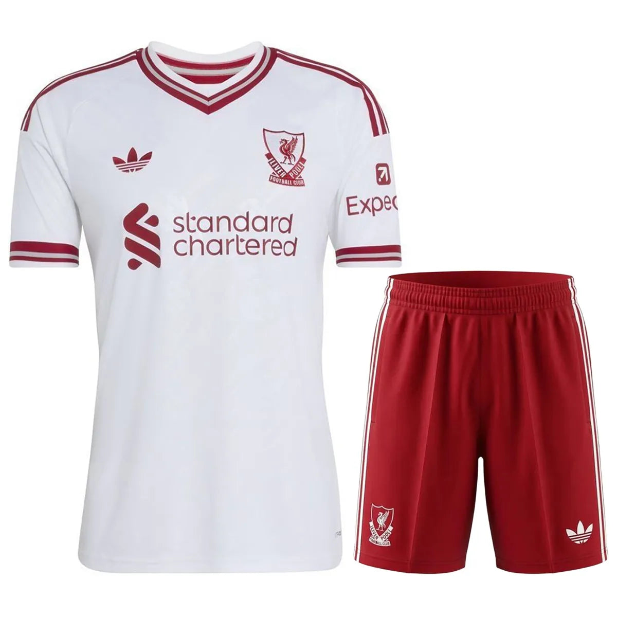 Tenue extérieure de Liverpool - Maillot + Short 2025/26