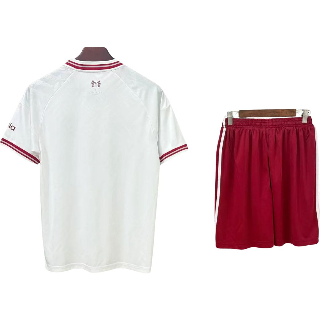 Tenue extérieure de Liverpool - Maillot + Short 2025/26