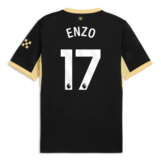 Εμφάνιση Manchester City 2026/27, Εκτός Έδρας, ENZO #17, Μαύρη