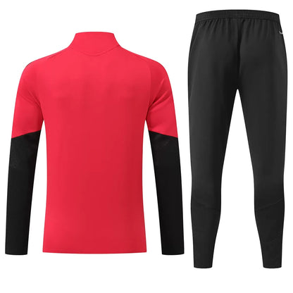 Παιδική φόρμα προπόνησης Manchester United 1/4 Zip 2026/27 Κόκκινη