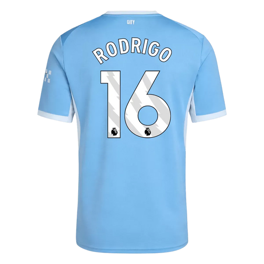Maillot domicile de Manchester City FODEN n° 47, saison 2025/26, bleu