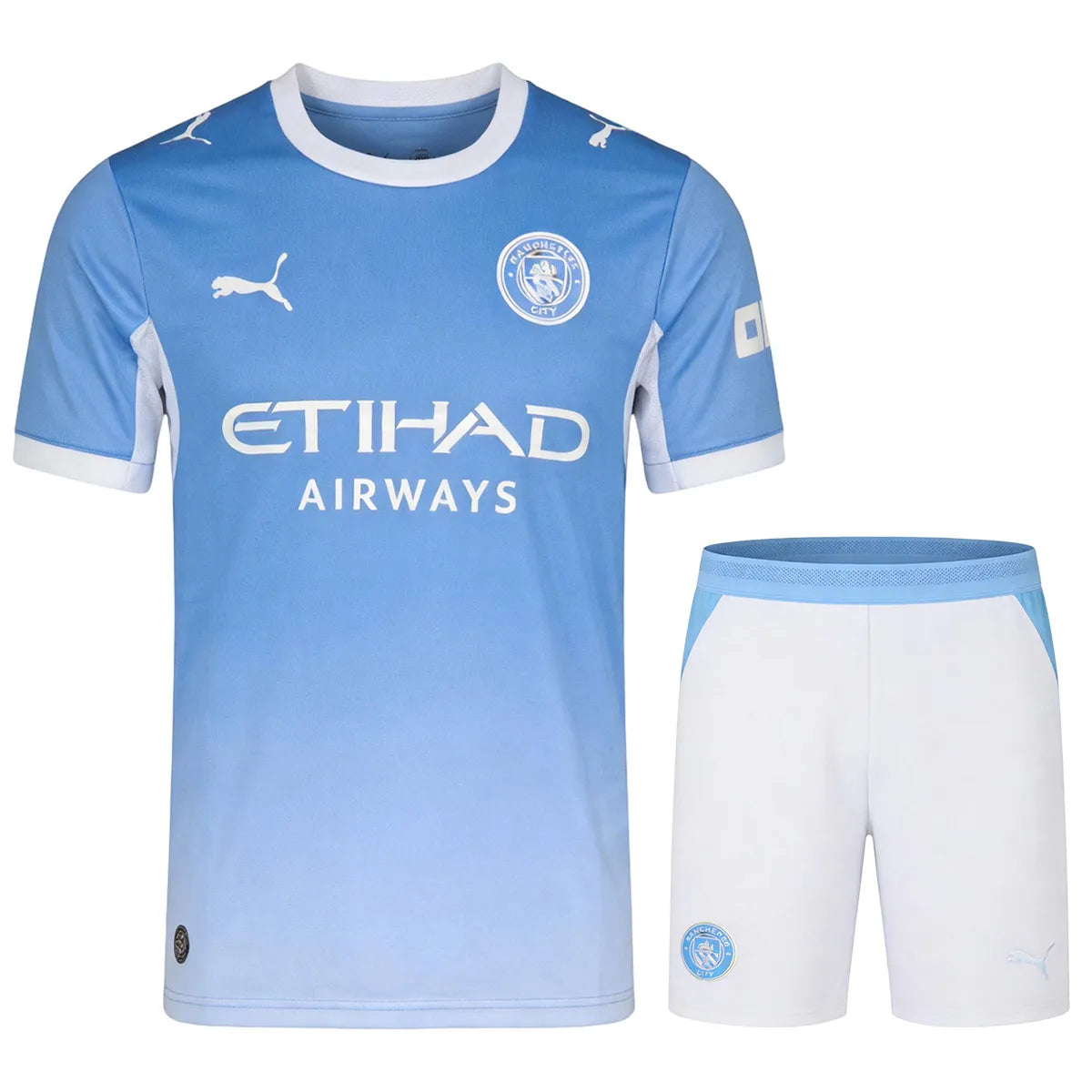 Manchester City Thuis Voetbalshirt Set (Shirt+Short) 2026/27 Blauw