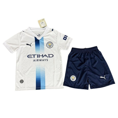 Manchester City tredje bortedrakt for barn (drakt + shorts) 2026/27