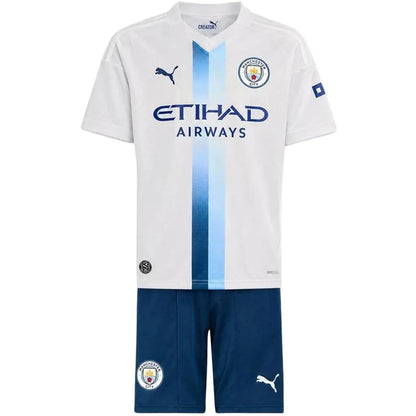 Manchester City tredje bortedrakt for barn (drakt + shorts) 2026/27