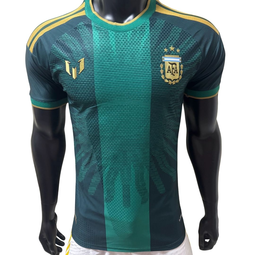 Argentina x MESSI målvaktstrøye i spillerutgave 2026 grønn