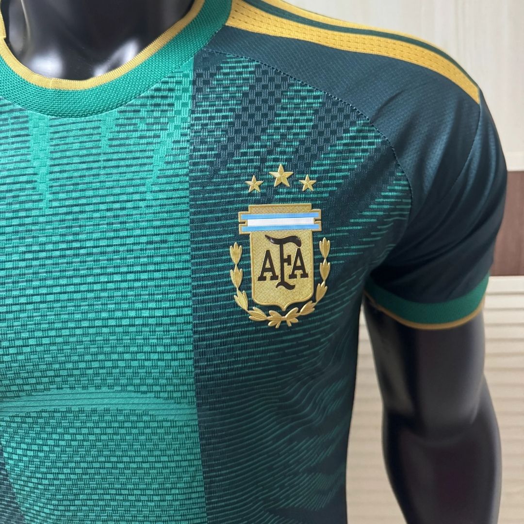 Argentina x MESSI målvaktstrøye i spillerutgave 2026 grønn