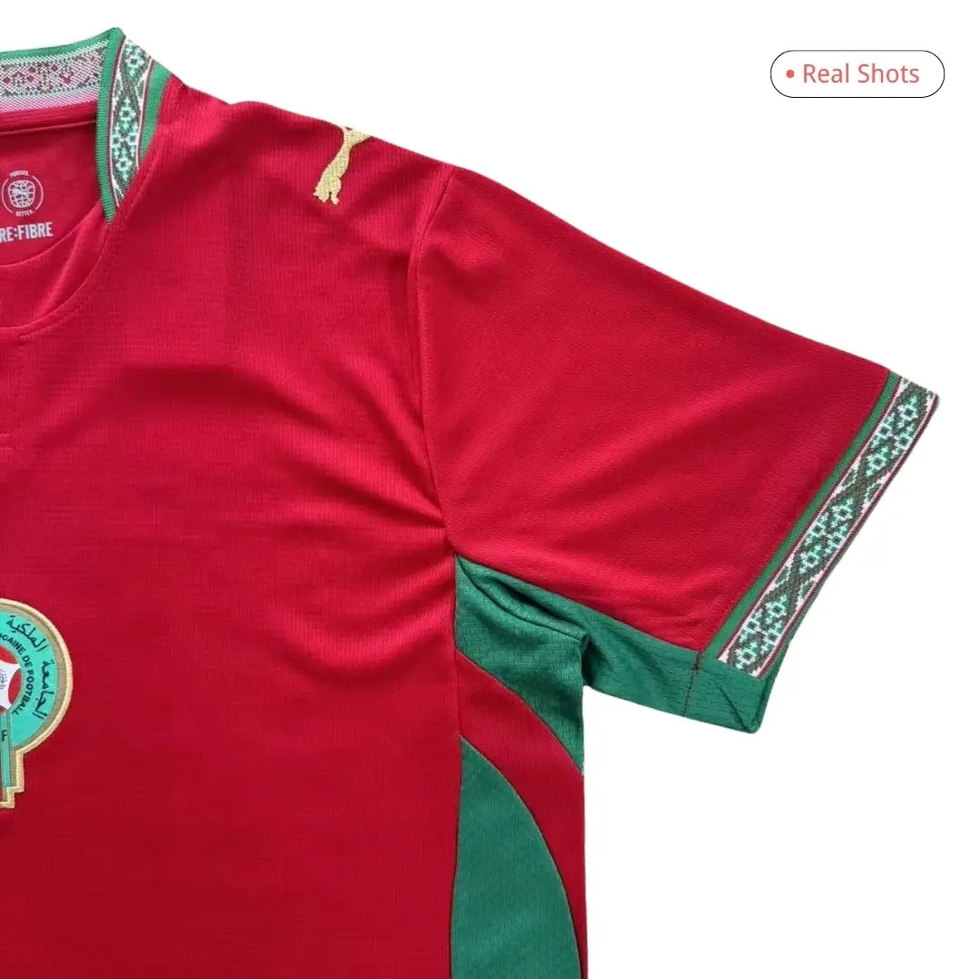 Επίσημη φανέλα ποδοσφαίρου Μαρόκου, Yassine #16, Παγκόσμιο Κύπελλο 2026
