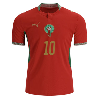 Επίσημη φανέλα ποδοσφαίρου Μαρόκου 2026 Brahim #10