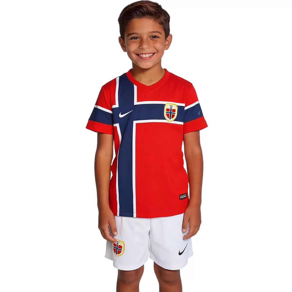 Noorwegen Kinder Voetbaltenue - Shirt+Short 2026
