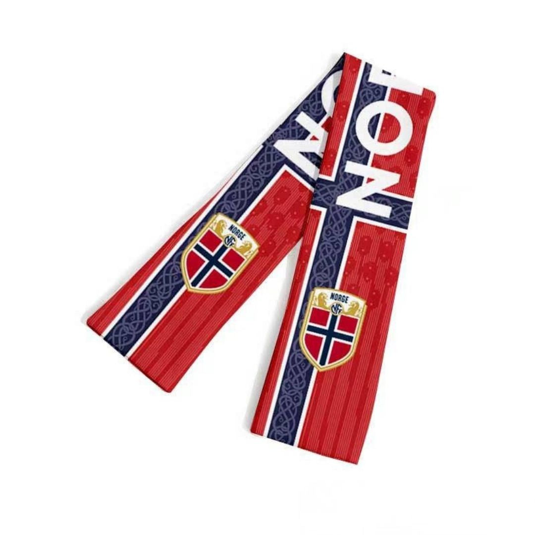 Noorse sjaal rood