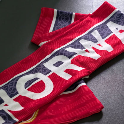 Noorse sjaal rood