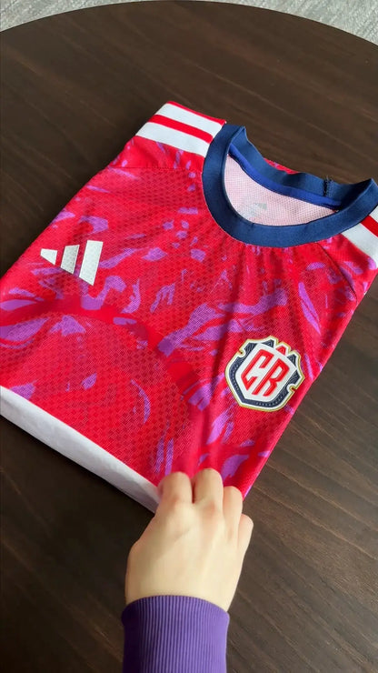 Costa Rica hjemmedrakt spillerversjon fotballtrøye VM 2026