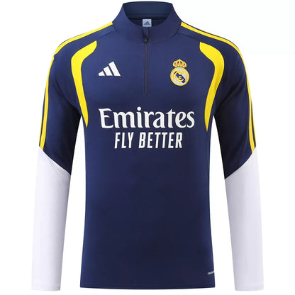 Survêtement Barcelone 1/4 Zip 2025/26 Noir