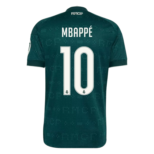 Φανέλα ποδοσφαίρου MBAPPé #10 Los Blancos εκτός έδρας, έκδοση παίκτη 2026/27