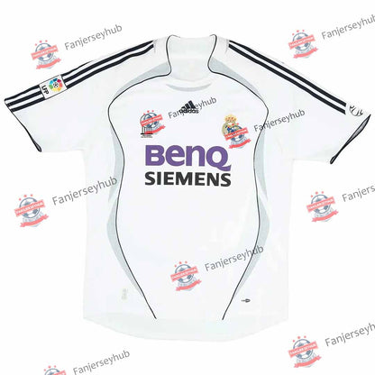Ronaldo #9 Los Blancos 2006/07 Thuis Retro Voetbalshirt