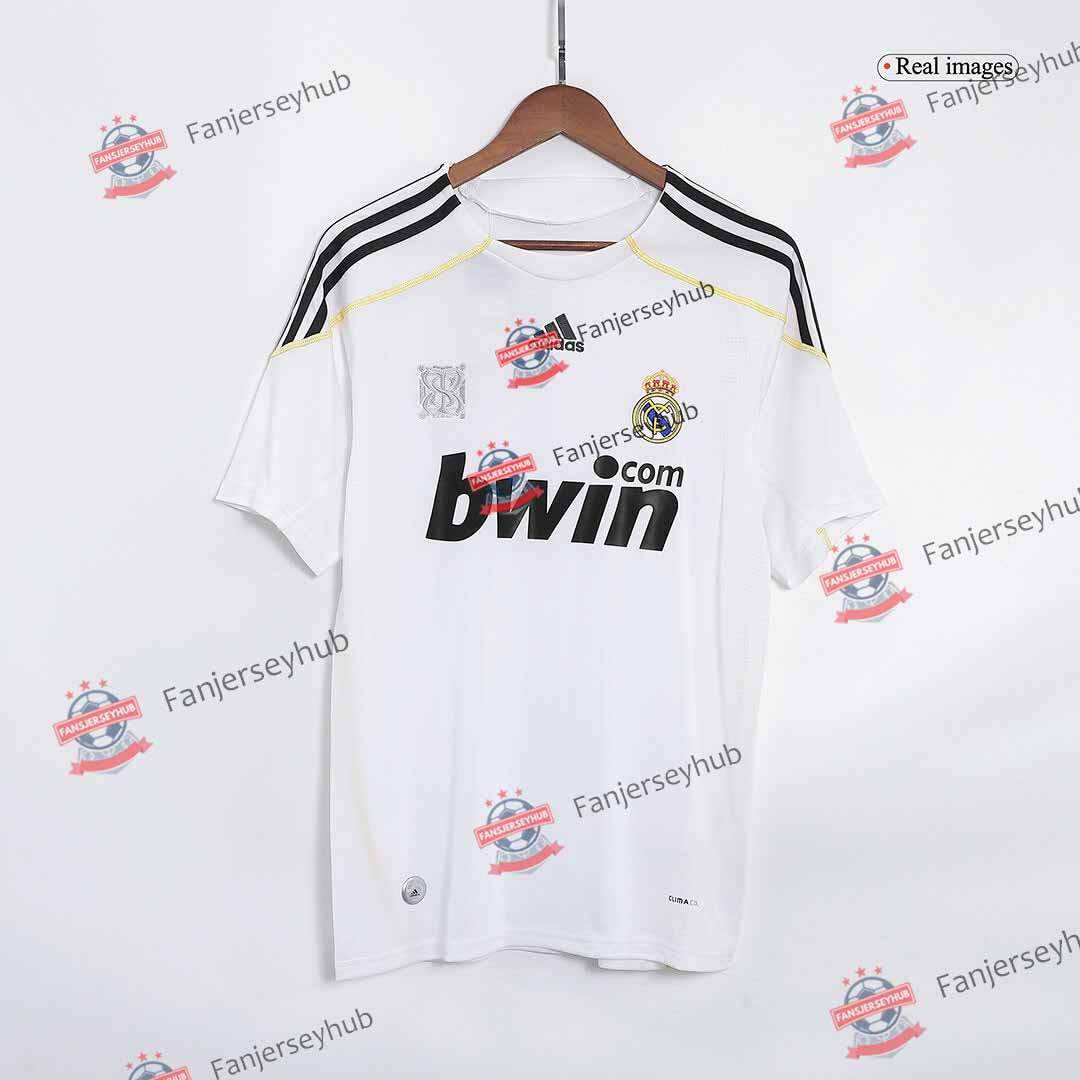 Maillot de football rétro domicile Ronaldo #9 Los Blancos 2009/10