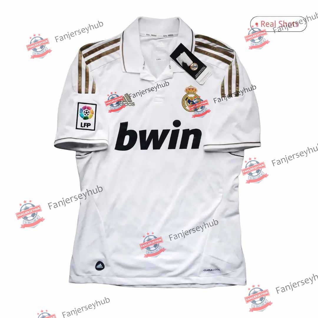 RONALDO #7 Camiseta de fútbol retro de local Los Blancos 2011/12