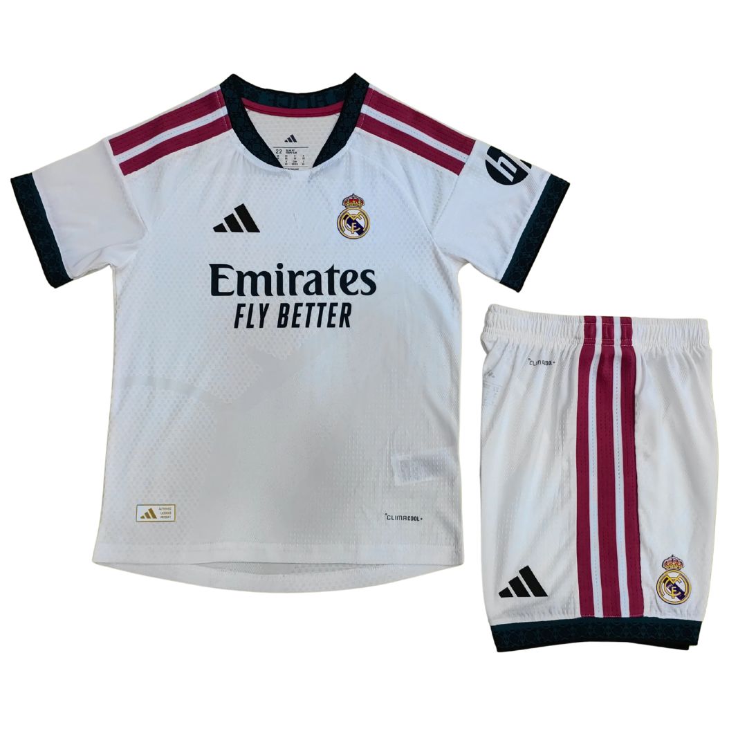 Real Madrid Thuistenue voor kinderen - Spelersversie - Shirt+Short 2026/27